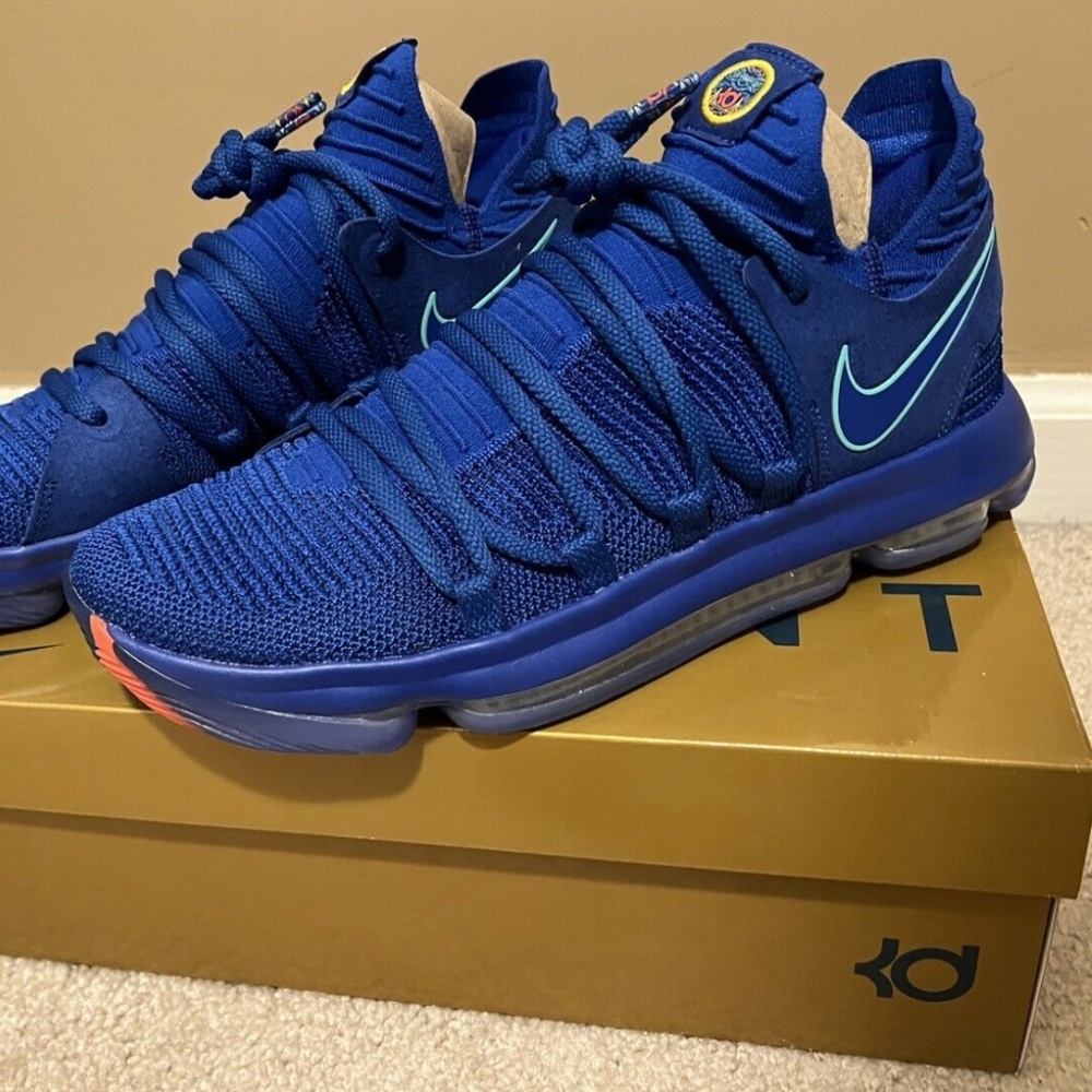 Size 10 - Nike Zoom KD 10 EP Blue